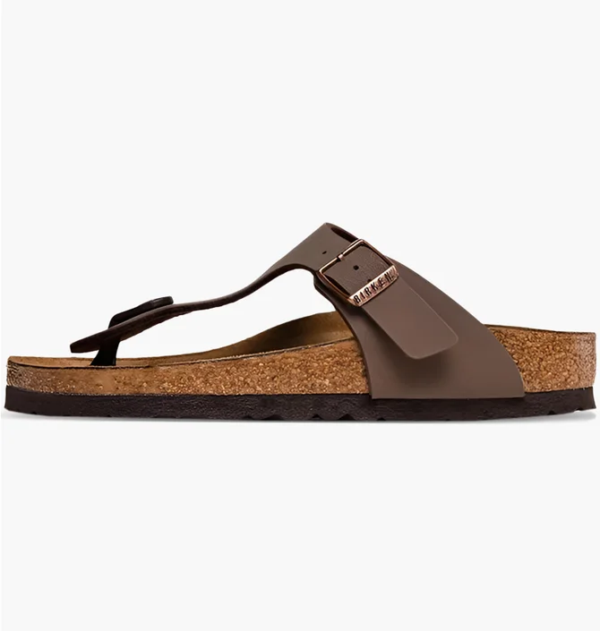 Тапочки женские BIRKENSTOCK Birkenstock Gizeh Narrow Brown 0043753