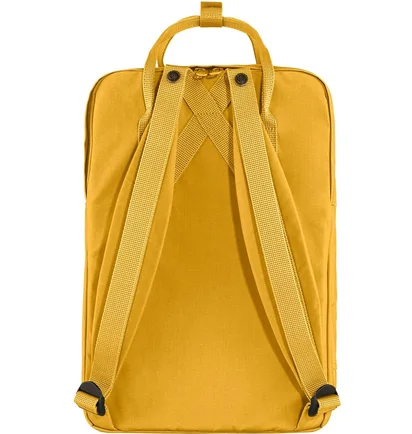 Рюкзак унисекс Fjallraven Kanken Laptop Yellow 23524.160