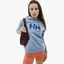 Худи женское Helly Hansen Logo Hoodie Light Blue 33978-627