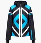 Куртка жіноча Cmp Jacket Zip Hood Black/Blue 32W0256-U901