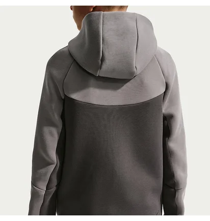 Толстовка детская Nike Sportswear Tech Fleece Grey HV5867-015