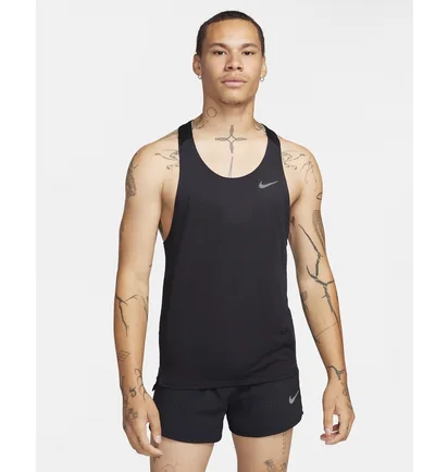 Майка мужская Nike Fast Dri-Fit Running Singlet Black FN4229-010