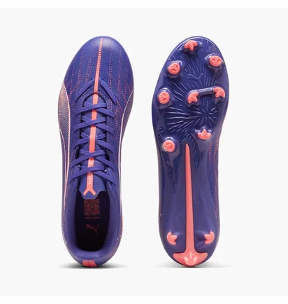 Бутси унісекс Puma Ultra 5 Play Fg/Ag Violet 107689-01