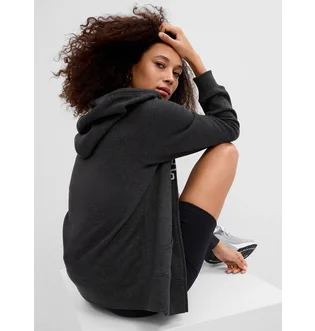Толстовка жіноча Gap Fullzip Logo Grey 463503-21
