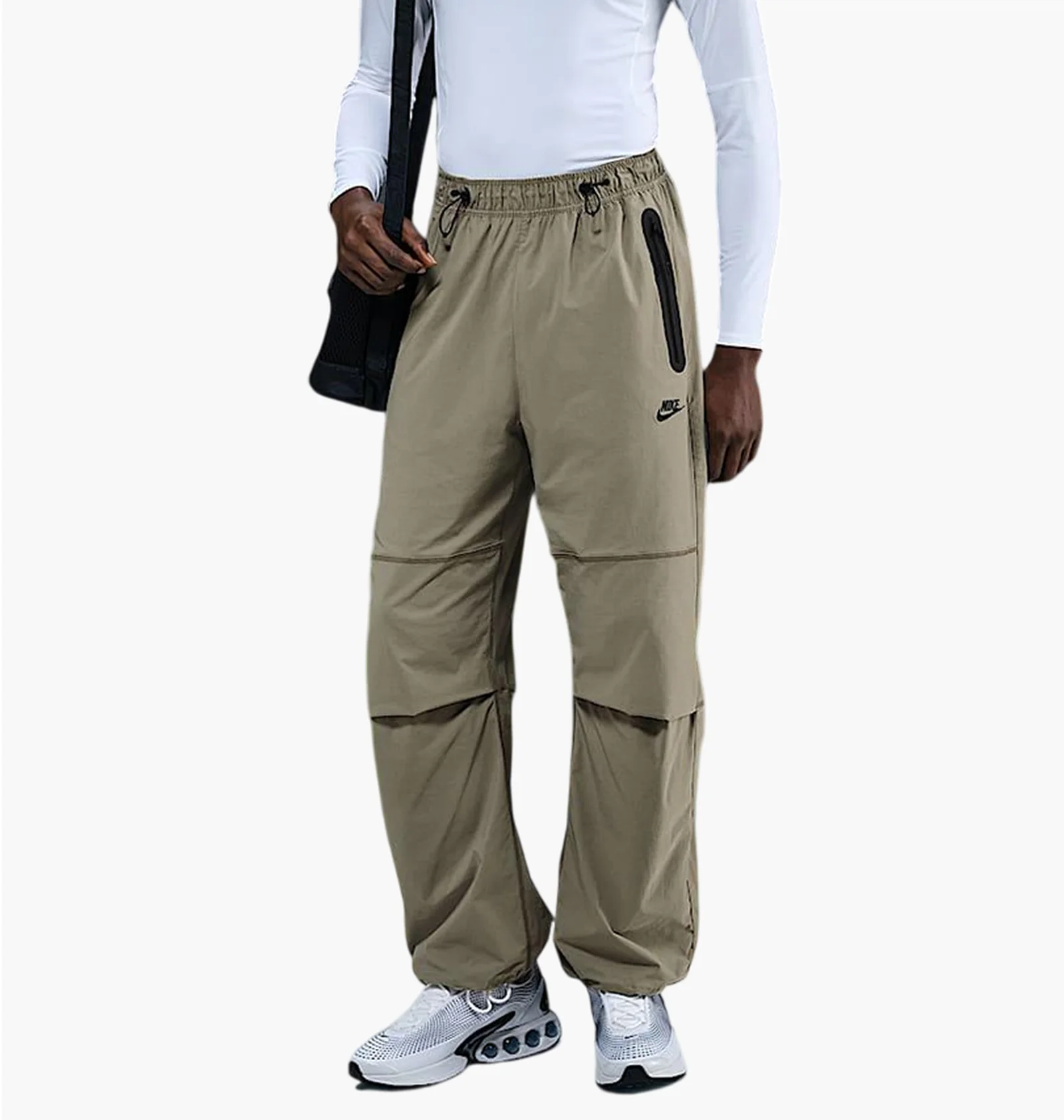 パンツ CTHY MU-TECH 3LAYER OVER PANTS ᐉ Штаны мужские Nike Tech Woven Pants Olive HM7158-320 - купить в