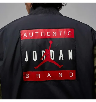 Бомбер чоловічий Air Jordan Renegade Black/Green HQ2664-045