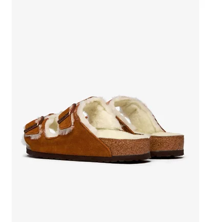 Сандали мужские Birkenstock Arizona Fell Brown 1001128