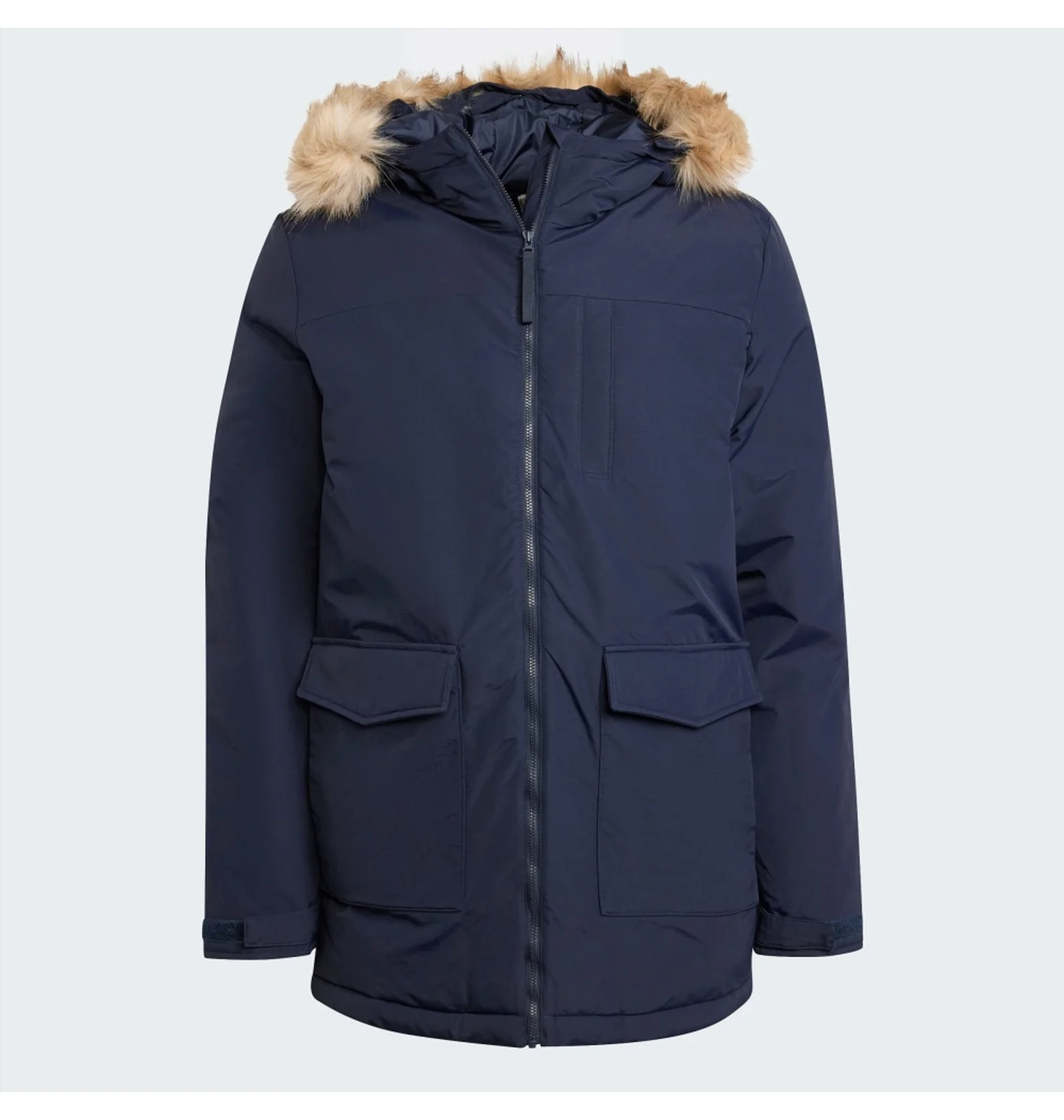 ᐉ Парка мужская Adidas Paveric Fur Parka Blue IX8887 - купить в