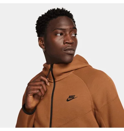 Толстовка мужская Nike Tech Fleece Brown FB7921-281
