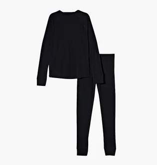 Термобілизна дитяча CMP Kid Set (Sweat+Pant) Black 3Y84800-U901