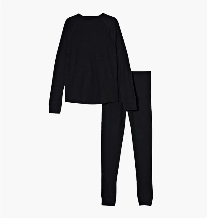 Термобілизна дитяча CMP Kid Set (Sweat+Pant) Black 3Y84800-U901