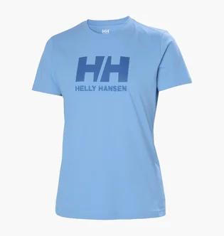 Футболка женская Helly Hansen Logo T-Shirt Light Blue 34112-627