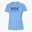 Футболка женская Helly Hansen Logo T-Shirt Light Blue 34112-627