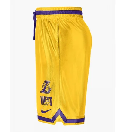 Шорты мужские Nike Los Angeles Lakers Courtside Violet/Yellow Dr9350-728