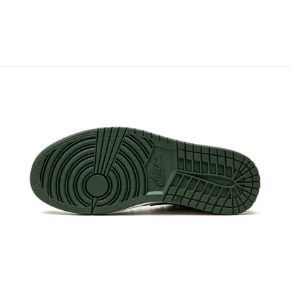 Кросівки чоловічі Air Jordan 1 Low Black/Green 553558-371