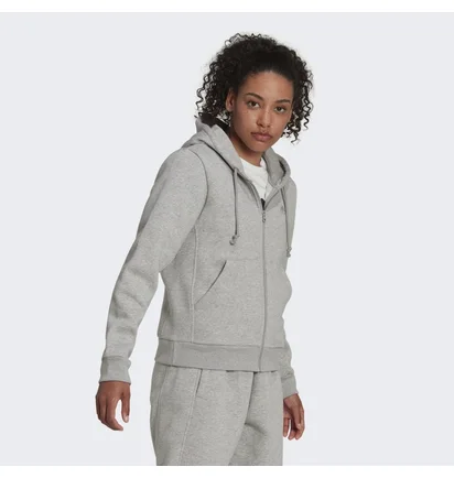 Толстовка женская Adidas All Szn Fleece Full-Zip Hoodie Grey Hj8010