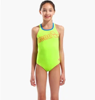 Купальник детский Arena Logo Swimsuit Swim Pro Green 010287-880