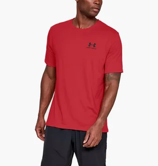 Футболка чоловіча Under Armour Sportstyle Lc Ss Red 1326799-600