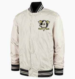 Бомбер унисекс 47 Brand Nhl Anaheim Ducks Core White 616073NT-FS