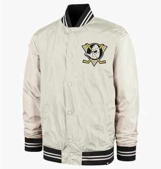Бомбер унисекс 47 Brand Nhl Anaheim Ducks Core White 616073NT-FS