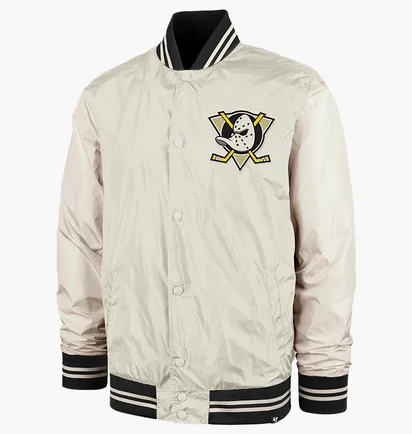 Бомбер унисекс 47 Brand Nhl Anaheim Ducks Core White 616073NT-FS