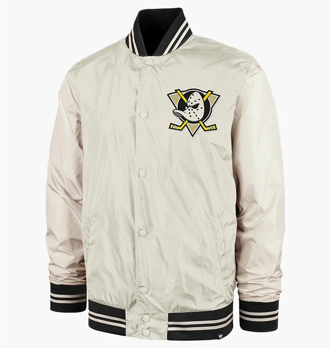 Бомбер унисекс 47 Brand Nhl Anaheim Ducks Core White 616073NT-FS