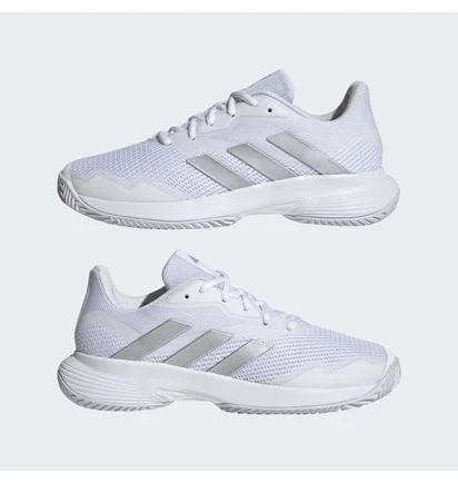 Кроссовки женские Adidas Courtjam Control Tennis Shoes White Hq8473