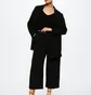Штани жіночі Mango Dorado Cropped Black 37005137