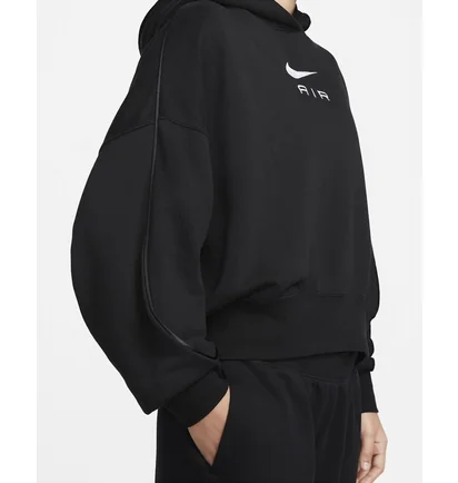 Худі жіноче Nike Air Fleece Hoodie Black Dq6915-010