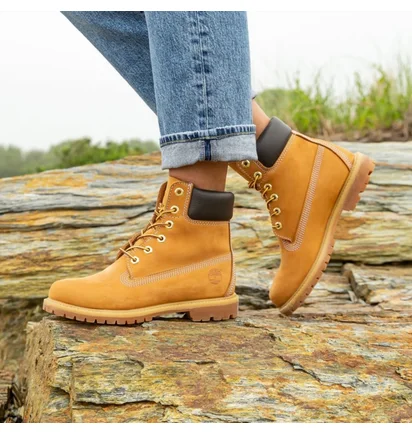 Ботинки женские Timberland Premium 6-Inch Waterproof Boots Brown TB010361713
