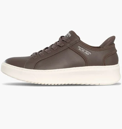 Кроссовки мужские Skechers Court Break Double Vented Brown 183177-CHOC