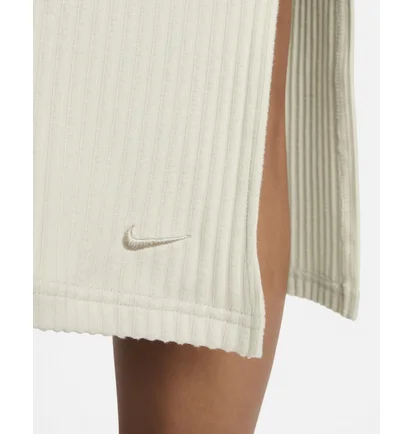 Спідниця жіноча Nike Sportswear Chill Knit Slim Ribbed Midi Skirt Beige FQ1636-104