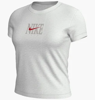 Футболка женская Nike Sportswear Ss Slim Tee Pnx Grx Grey IB2444-051