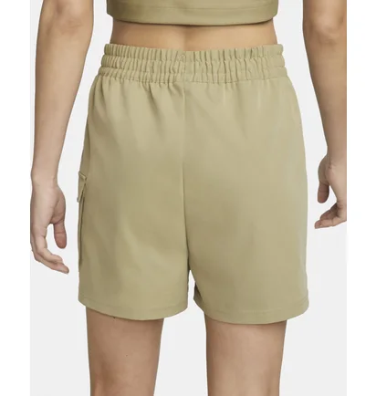 Шорты женские Nike Nsw Swsh Short Wvn Su Beige FJ4887-276
