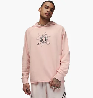 Худі чоловіче Air Jordan Df Sprt Gfx Flc Pink FN5812-622