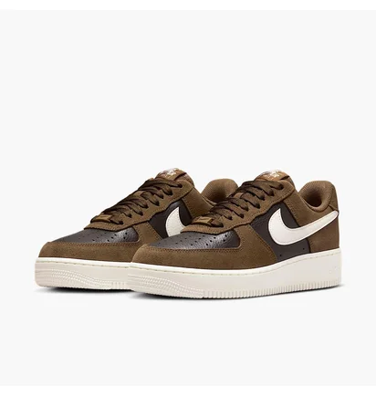 Кроссовки женские Nike Air Force 1 Low 07 Brown IO1914-235