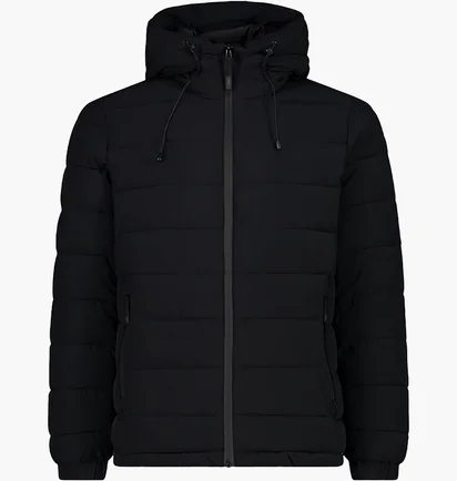 Куртка чоловіча CMP Jacket Fix Hood Stretch Black 34K0167-U901