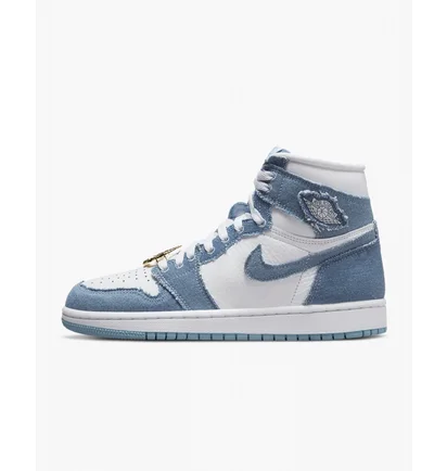 Кроссовки женские Air Jordan 1 High Og Denim Light Blue/White DM9036-104