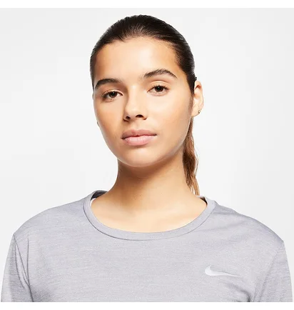 Лонгслив женский Nike Dri Fit Miler Grey AJ8128-056
