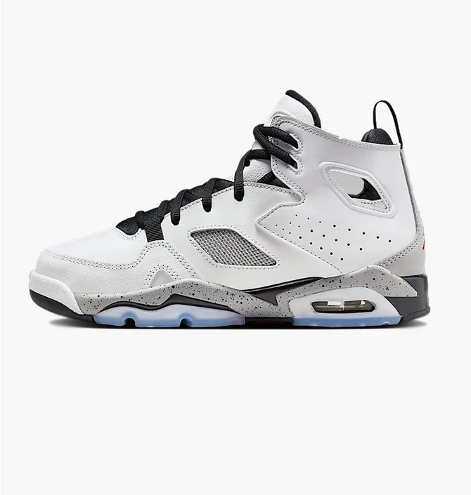 Кросівки дитячі Air Jordan Flight Club 91 White/Grey 555472-102