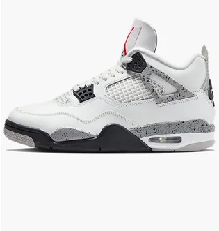 Кроссовки мужские Nike 4 Retro White Cement White FV5029-100