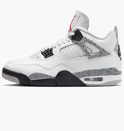 Кроссовки мужские Nike 4 Retro White Cement White FV5029-100