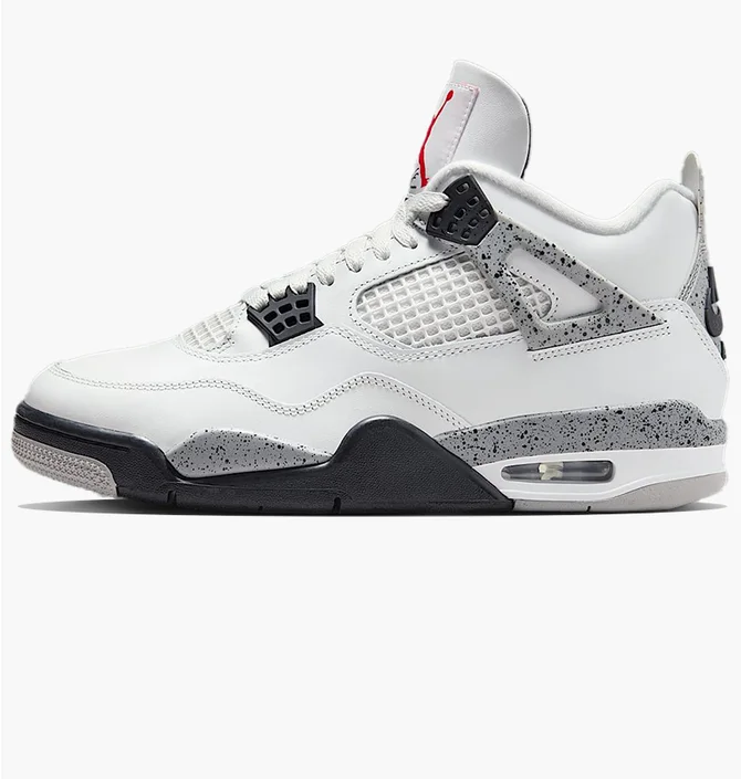 Кроссовки мужские Nike 4 Retro White Cement White FV5029-100