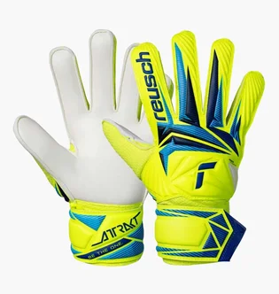 Перчатки вратарские детские REUSCH Attrakt Solid Yellow 56-72-515-2005