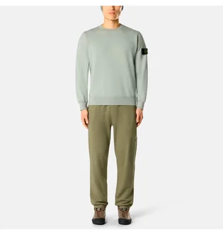 Свитшот мужской STONE ISLAND Crewneck Olive L1S156100060S0051-V0055