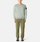 Свитшот мужской STONE ISLAND Crewneck Olive L1S156100060S0051-V0055