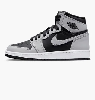 Кросівки дитячі Air Jordan 1 Retro High Og Gs Black/Grey 575441-035