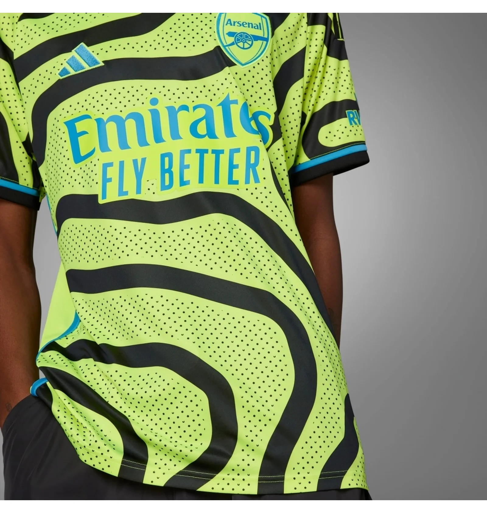 ᐉ Футболка чоловіча Adidas Arsenal 23/24 Away Jersey Green HR6927