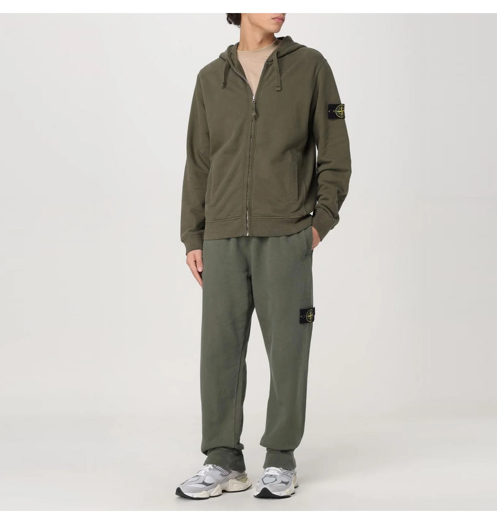 ᐉ Толстовка мужская Stone Island Zip-Up Sweatshirt Green