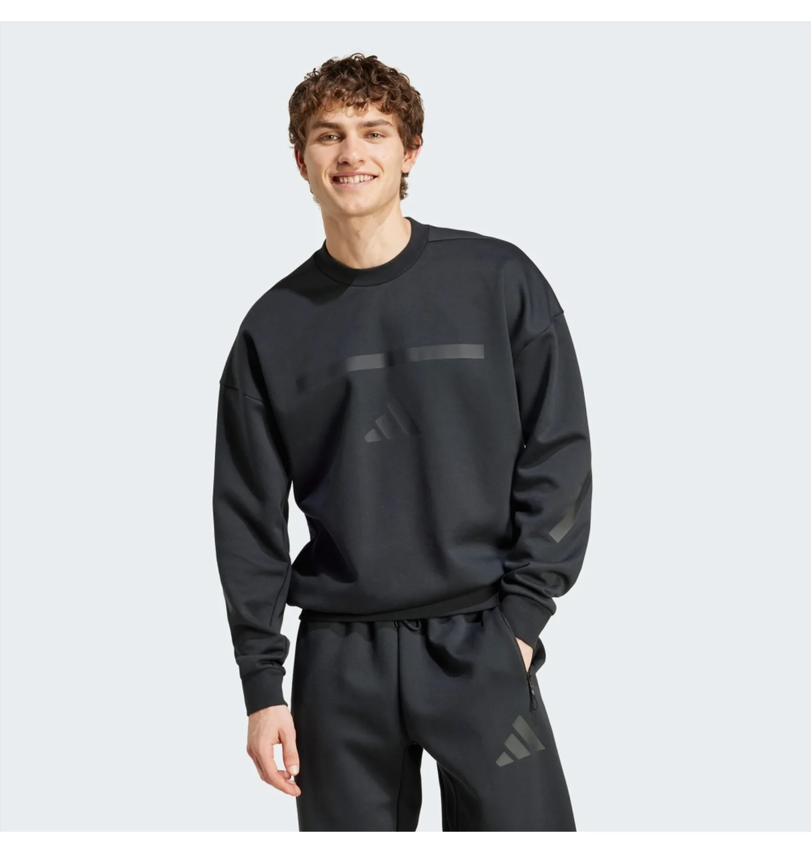 ᐉ Світшот чоловічий Adidas New Z.N.E. Sweatshirt Black JE7536